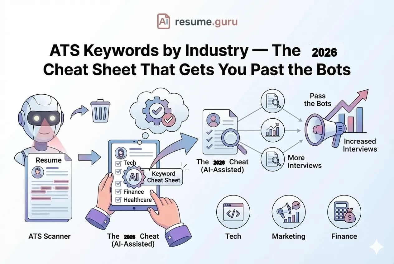 ATS Keywords by Industry — The 2026 Cheat Sheet That Gets You Past the Bots