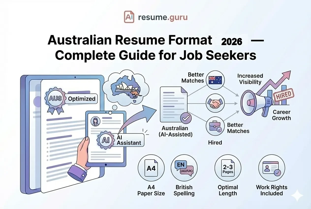 Australian Resume Format 2026 — Complete Guide for Job Seekers