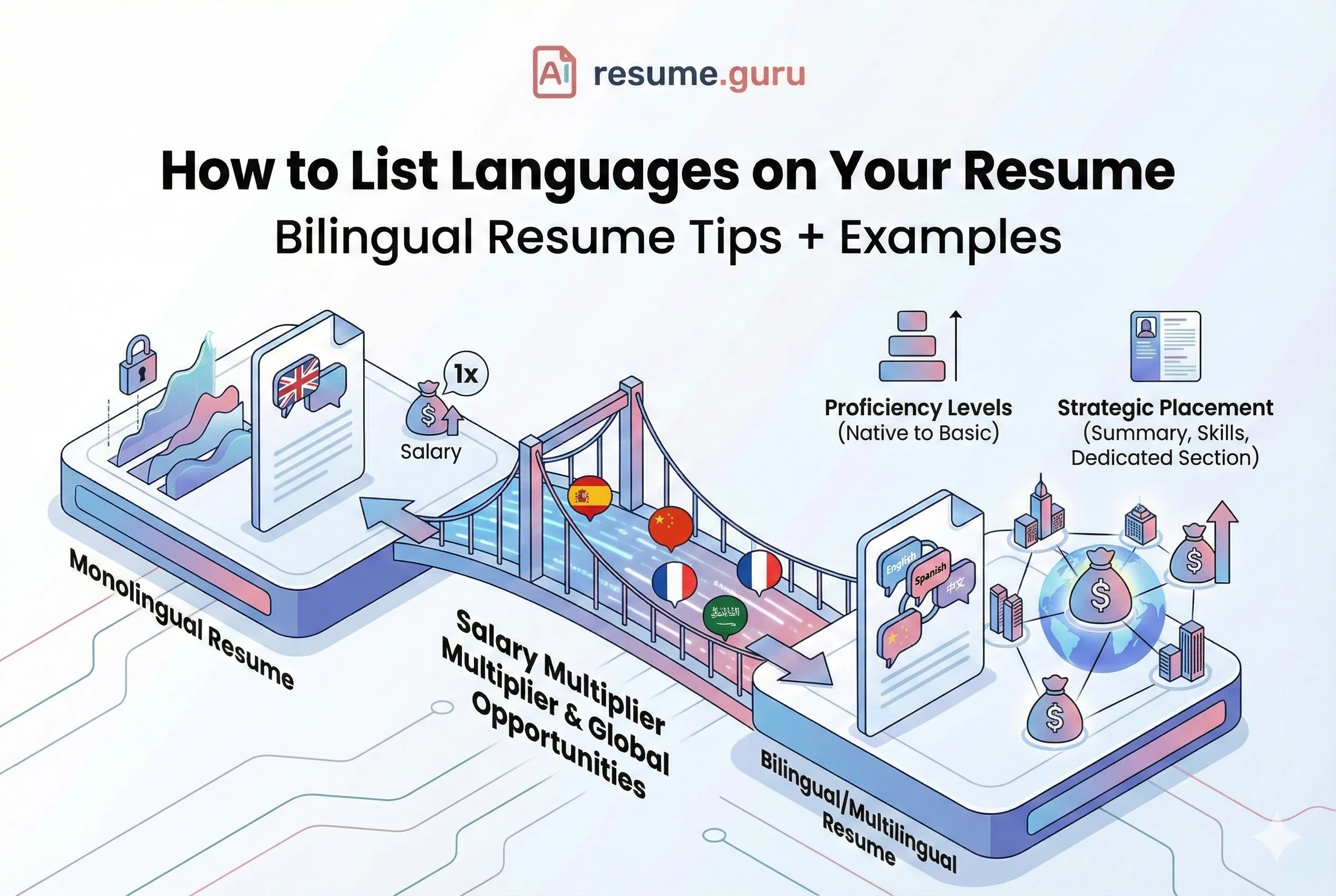 How to List Languages on Your Resume (Bilingual Resume Tips + Examples)