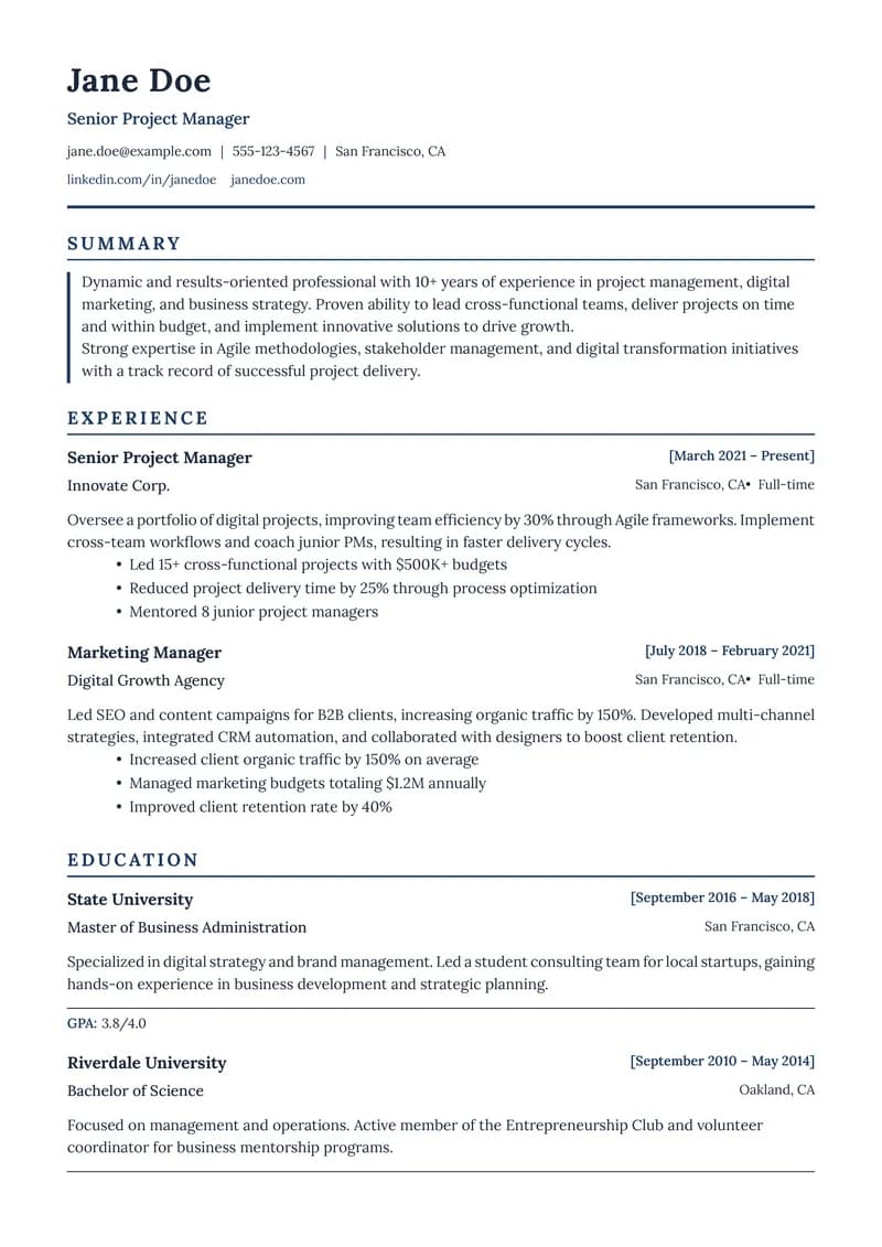 Finance Pro template