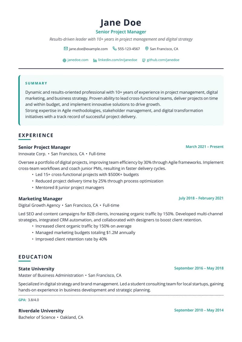 Non-Profit Impact template