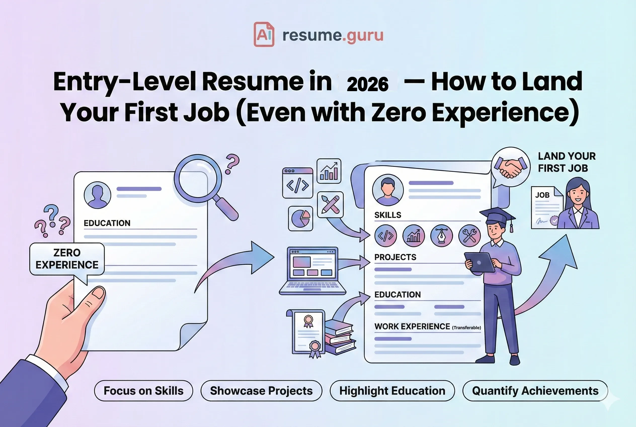 Currículo de Primeiro Emprego 2026 — Como Conseguir Seu Primeiro Trabalho (Mesmo Sem Experiência)