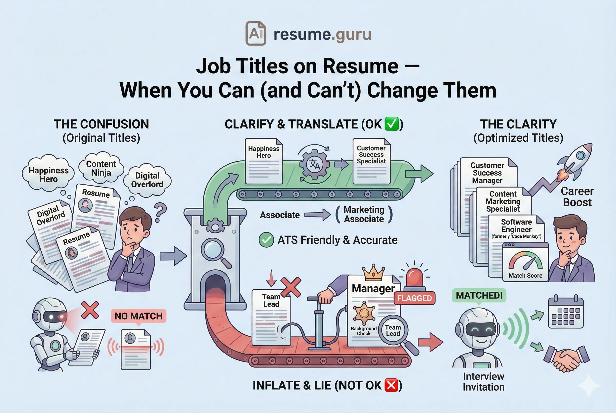Títulos de Trabajo en el CV — Cuándo Puedes (y No Puedes) Cambiarlos