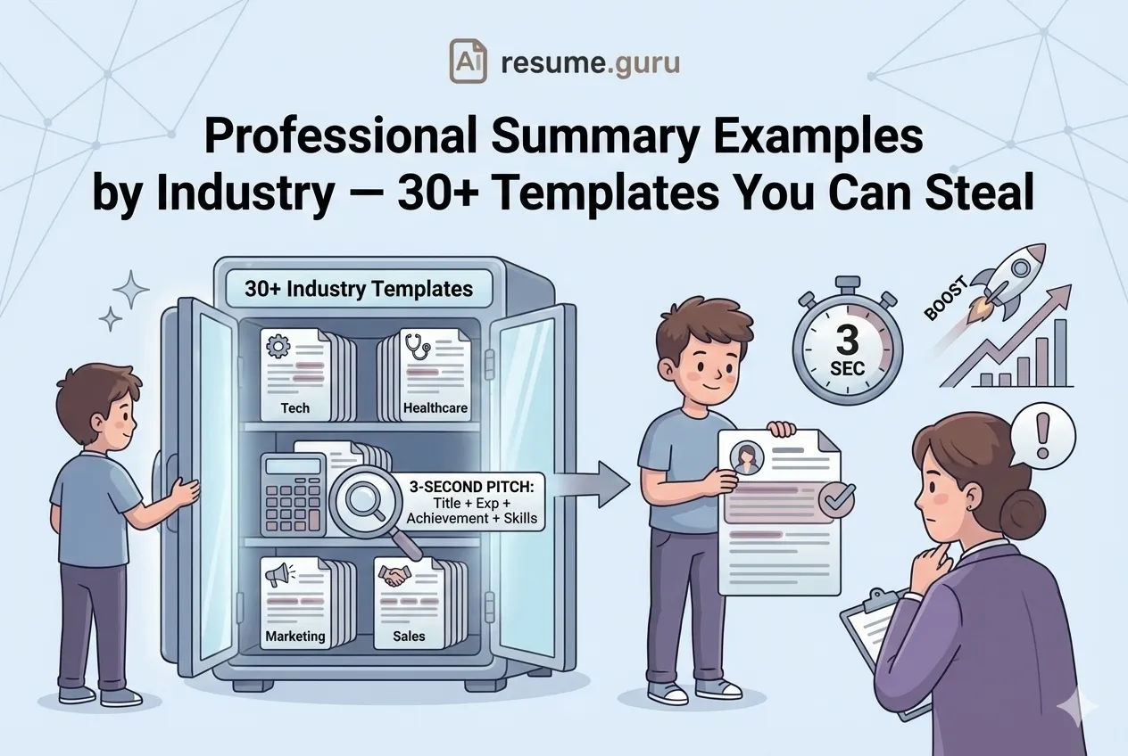 Exemplos de Resumo Profissional por Setor — 30+ Modelos Prontos para Usar