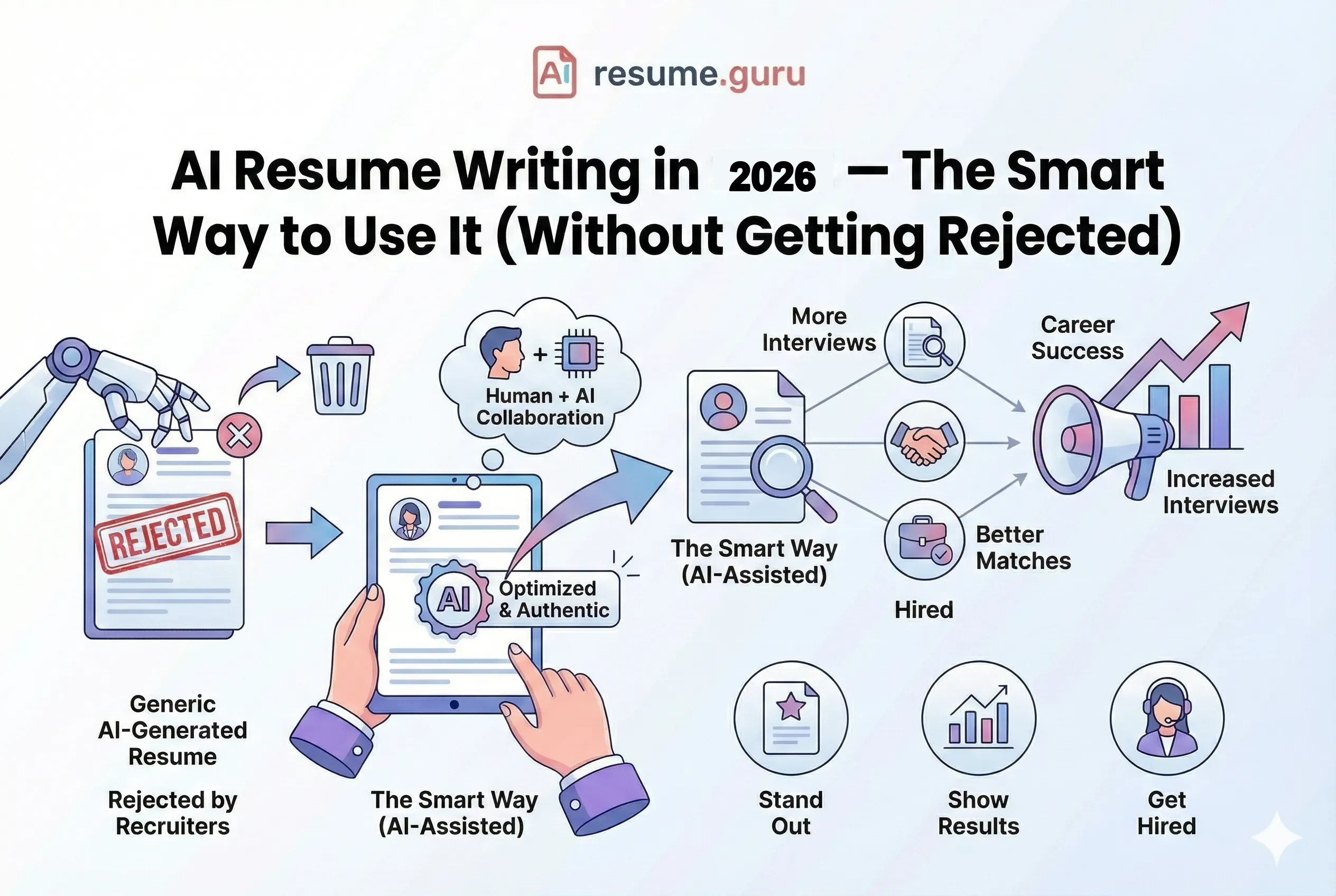 IA en la Redacción de CV 2026 — Cómo Usarla Bien (Sin Ser Rechazado)
