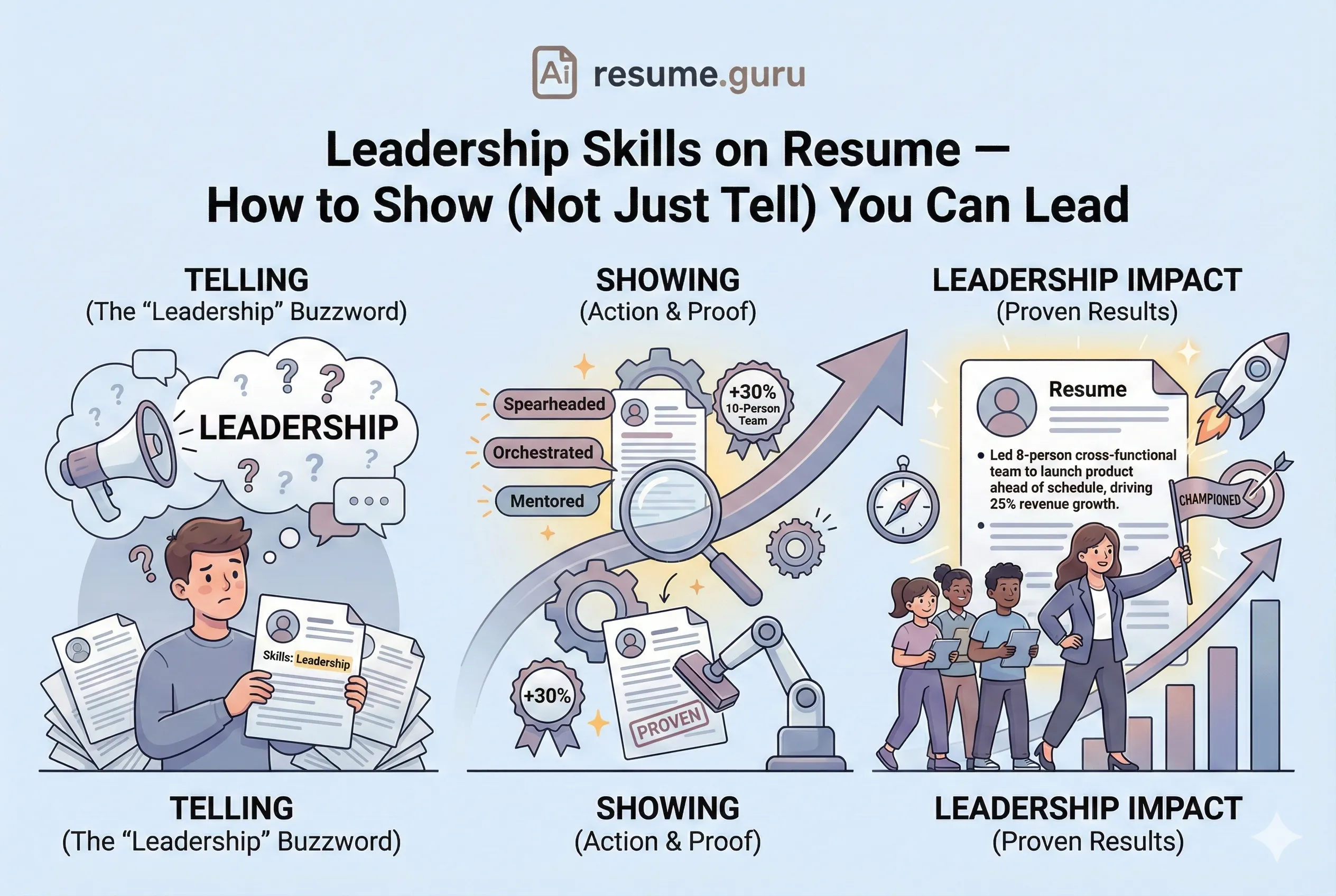 Leiderschapsvaardigheden op je CV — Hoe Te Tonen (Niet Alleen Zeggen) Dat Je Kunt Leiden